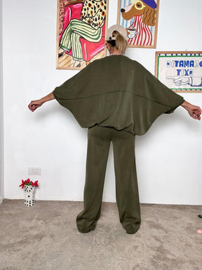 FEMALE - Felpa Over Sporty Glam VERDE R51511/ VERDE FEMALE 