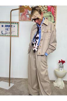 FEMALE - GIACCA BEIGE WORK STYLE WM2563/ BEIGE FEMALE 