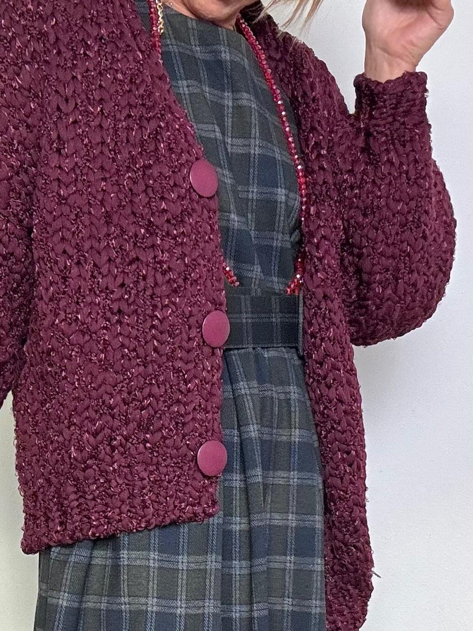 FEMALE - Cardigan Chunky Confetto Ribelle   VINO ZM66001/ VINO FEMALE 