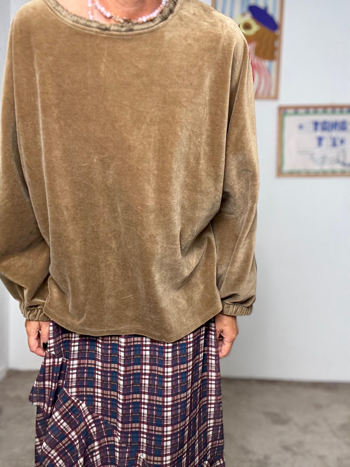 FEMALE - Maglia in Ciniglia Soft Glam mou M54659/ MOU FEMALE 