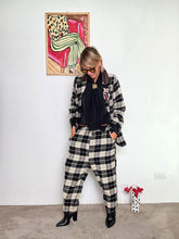 FEMALE -  PANTALONE CHECK BEAT A6670/H8 CHECK NERO FEMALE 