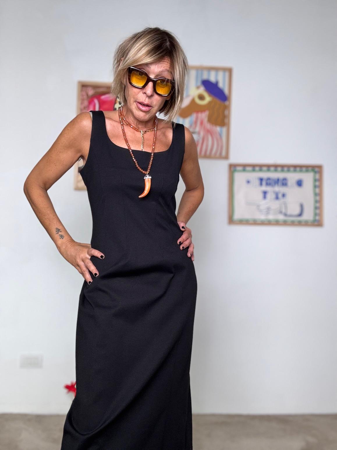 SUSY MIX - ABITO TUBINO NERO VE589T056/ NERO SUSY MIX 