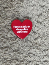 FEMALE - SPILLA CUORE CUORE/ ROSSO FEMALE 