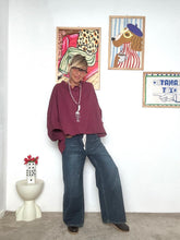 FEMALE -.Jeans a gamba larga con cintura-bandana: stile casual e creativo WY127/ JEANS FEMALE 