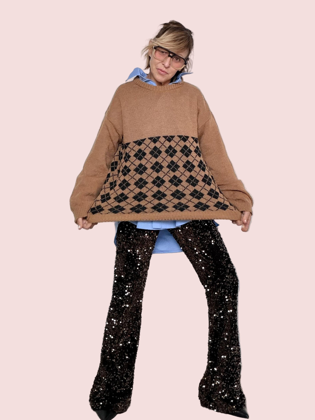 FEMALE - Maglia Retro Mood 7248/ CAMEL FEMALE 