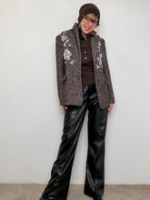 HAVE ONE - Cappotto Bloom Couture  Eleganza che non passa inosservata KMA-P066/ SPINATO MARRONE HAVE ONE 