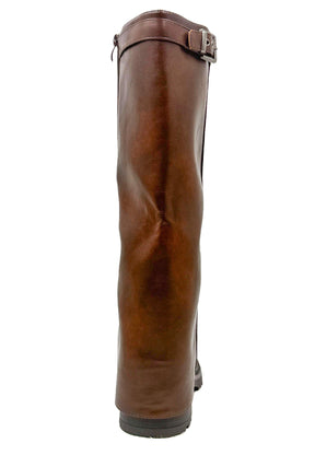 SUSY MIX -Stivale alto in pelle marrone   Bold, strong & ultra cool 181239/ MARRONE SUSY MIX 