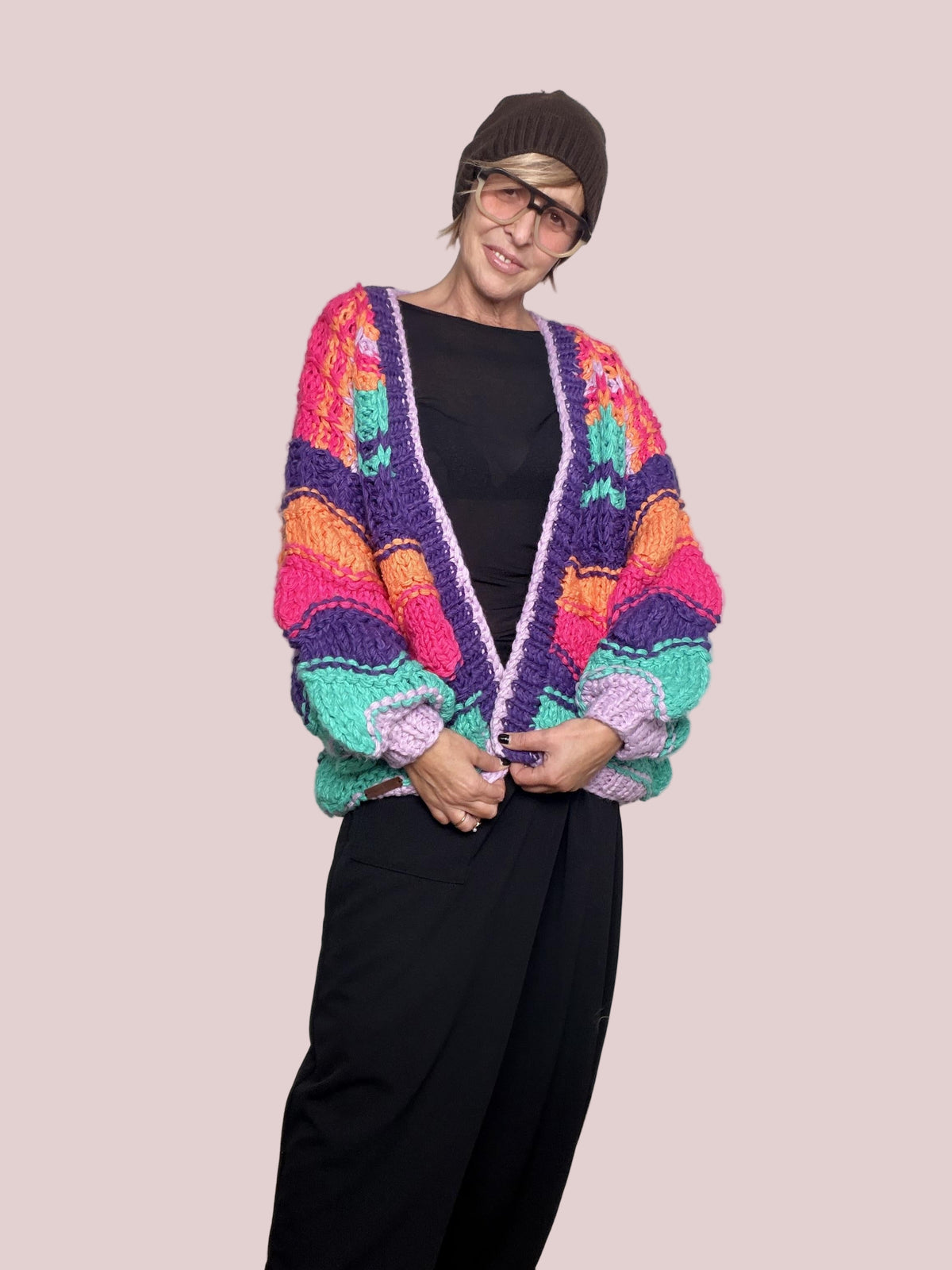 FEMALE - Cardigan Color Therapy ZG38020/ FUXIA FEMALE 