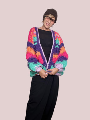 FEMALE - Cardigan Color Therapy ZG38020/ FUXIA FEMALE 