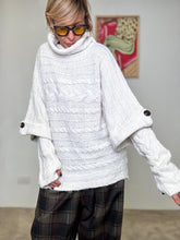 SUSY STAR - MAGLIA CON MANICOTTI LATTE ST3WM221 LATTE SUSY STAR 