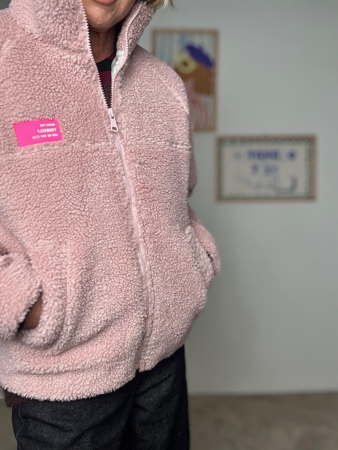 FEMALE - Teddy Zip Up Cozy Chic ROSA 23916/ CIPRIA FEMALE 