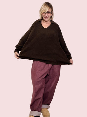 SUSY STAR - Polo Cozy Oversize ST7076/ MORO SUSY STAR 