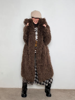 FEMALE - Pellicciotto Cozy Queen CA87021/ FANGO FEMALE 