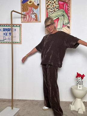 DEJA VU - Maglia donna  ciniglia  Relax, ma con stile MORO A25LU405/ MORO DEJA VU 