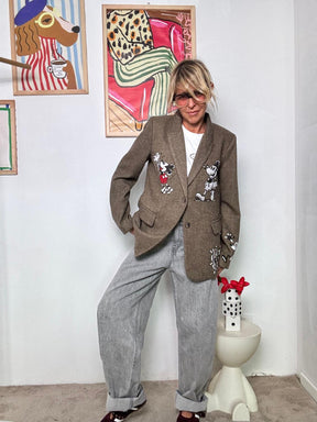 SOUVENIR - Jeans Cloudy Mood  Morbidezza urbana, spirito oversize C38S0025/ JEANS SOUVENIR 