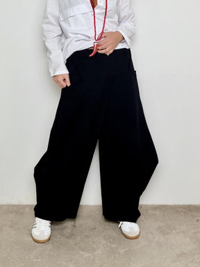 FEMALE - Pantalone Easy Flow 6550/ NERO FEMALE 