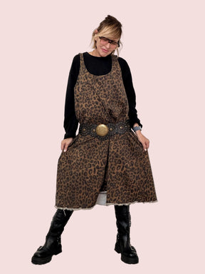 ABITO ANIMALIER CON FELPA BASIC ST3139/ MACULATO SUSY STAR 