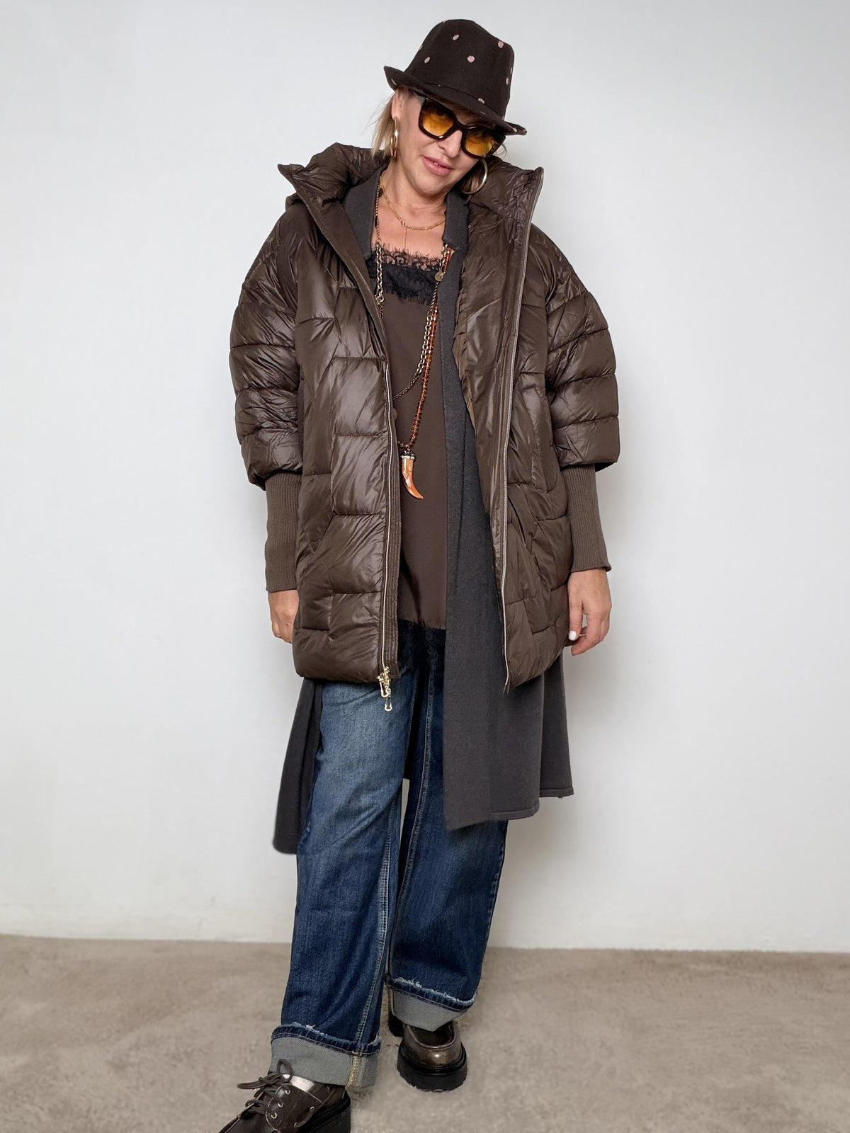 DEJA VU - Piumino Soft Cloud moro A25SO606/ MORO DEJA VU 