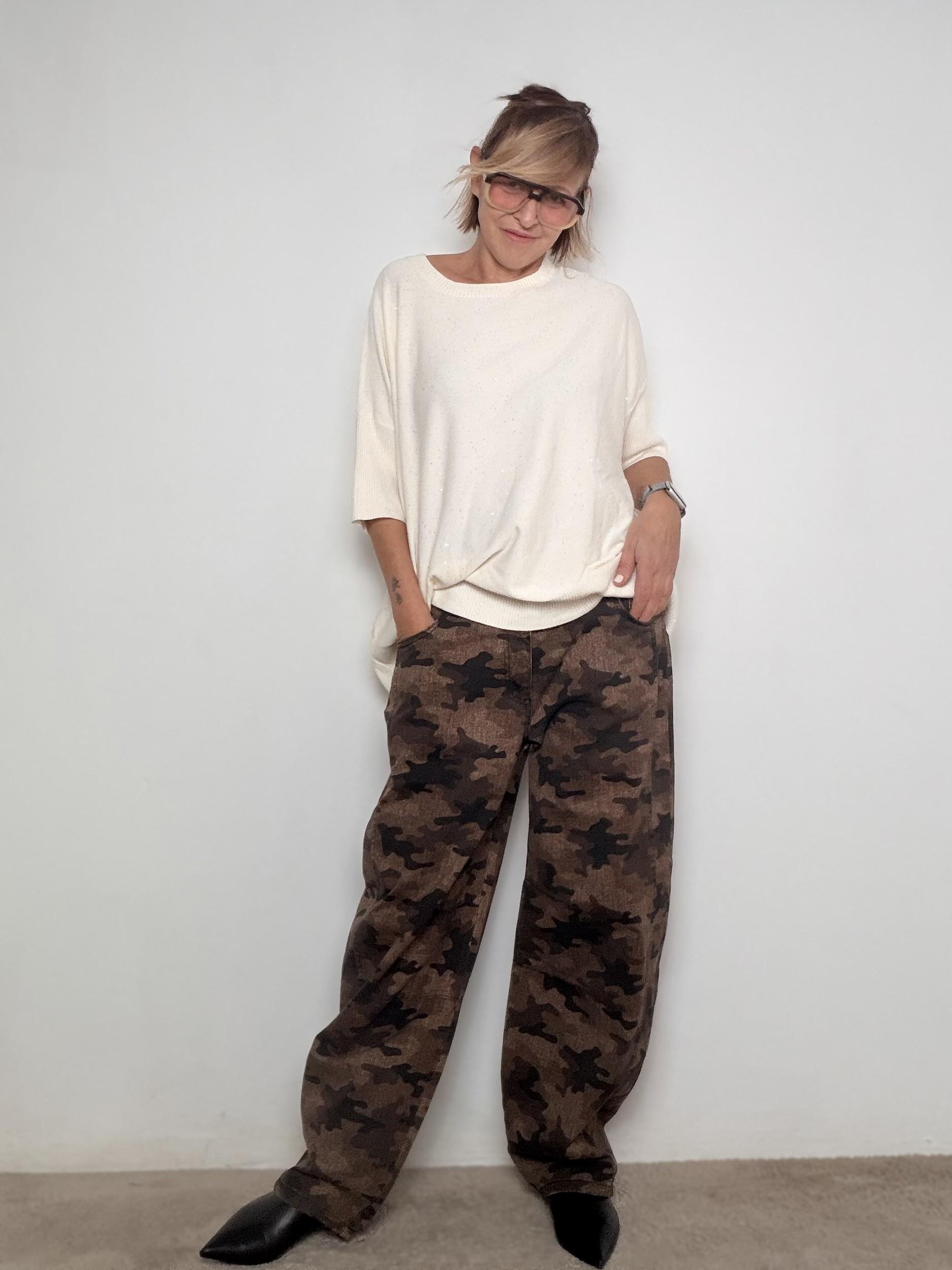 SUSY STAR - Pantalone Camo Chic ST3111/ MIMETICO SUSY STAR 
