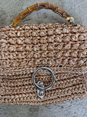 FEMALE - Borsa Mila  la chic intrecciata che profuma destate tutto lanno BORSA MILA ROSA FEMALE 