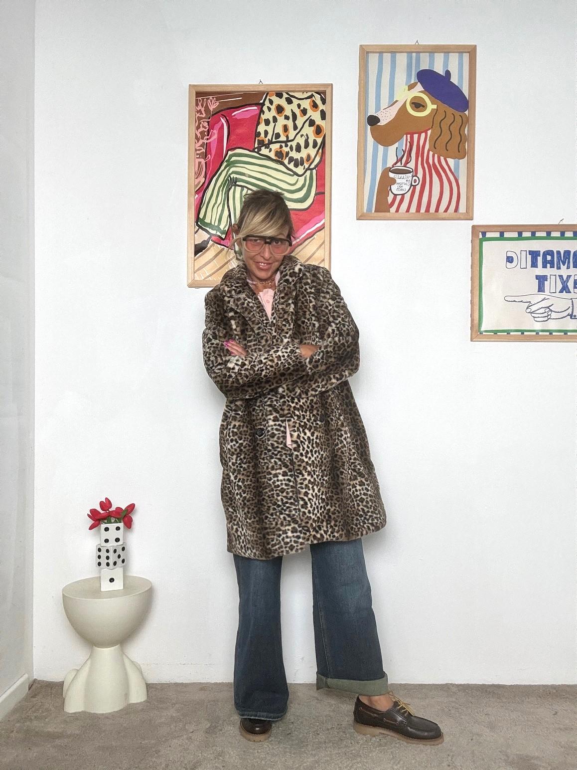 FEMALE - Pellicciotto animalier: morbido, grintoso e super glam 63697/ ANIMALIER\ FEMALE 