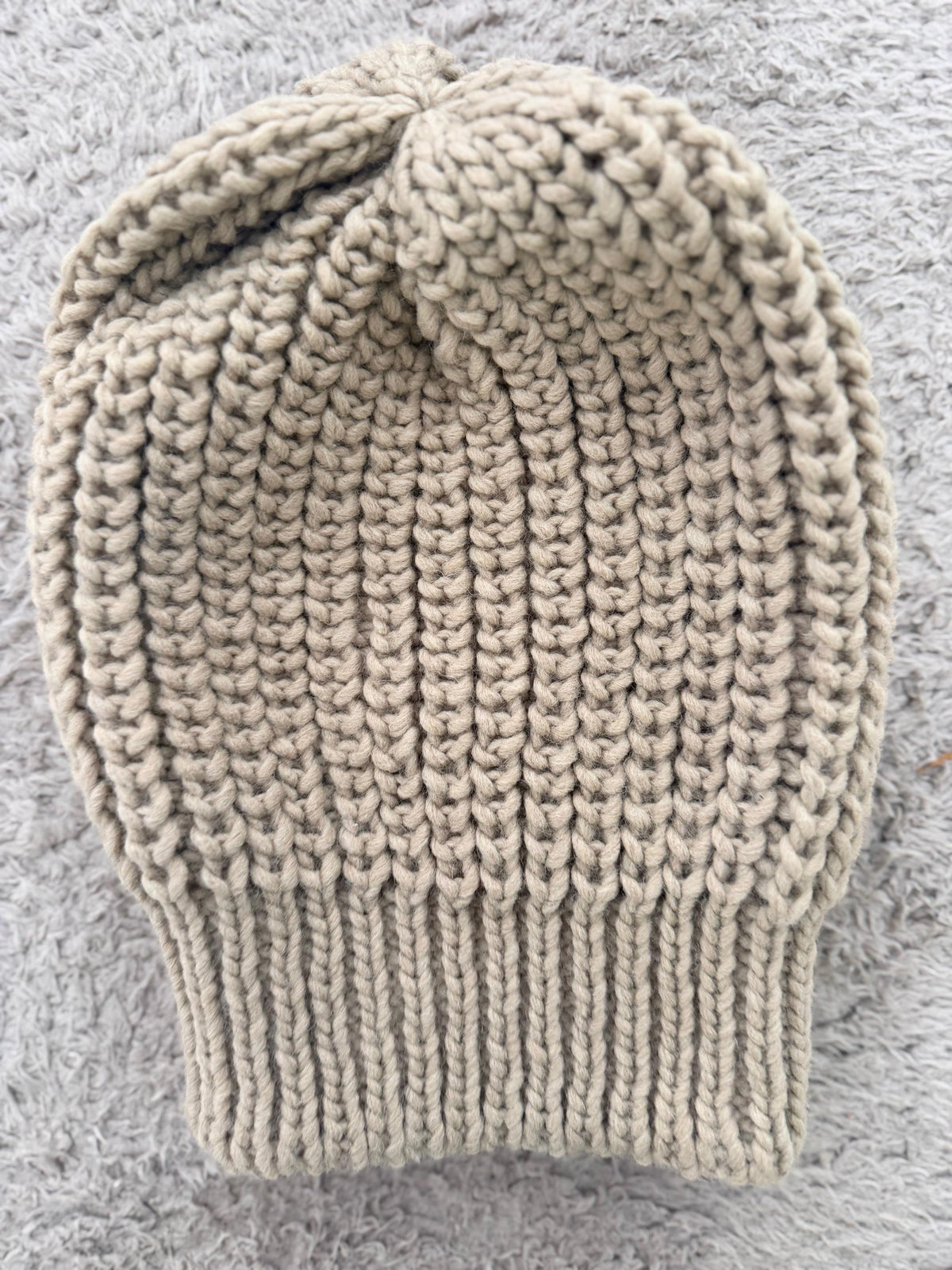 DEJA VU - CAPPELLO IN MAGLIA TAUPE A24MA903/ TAUPE DEJA VU 