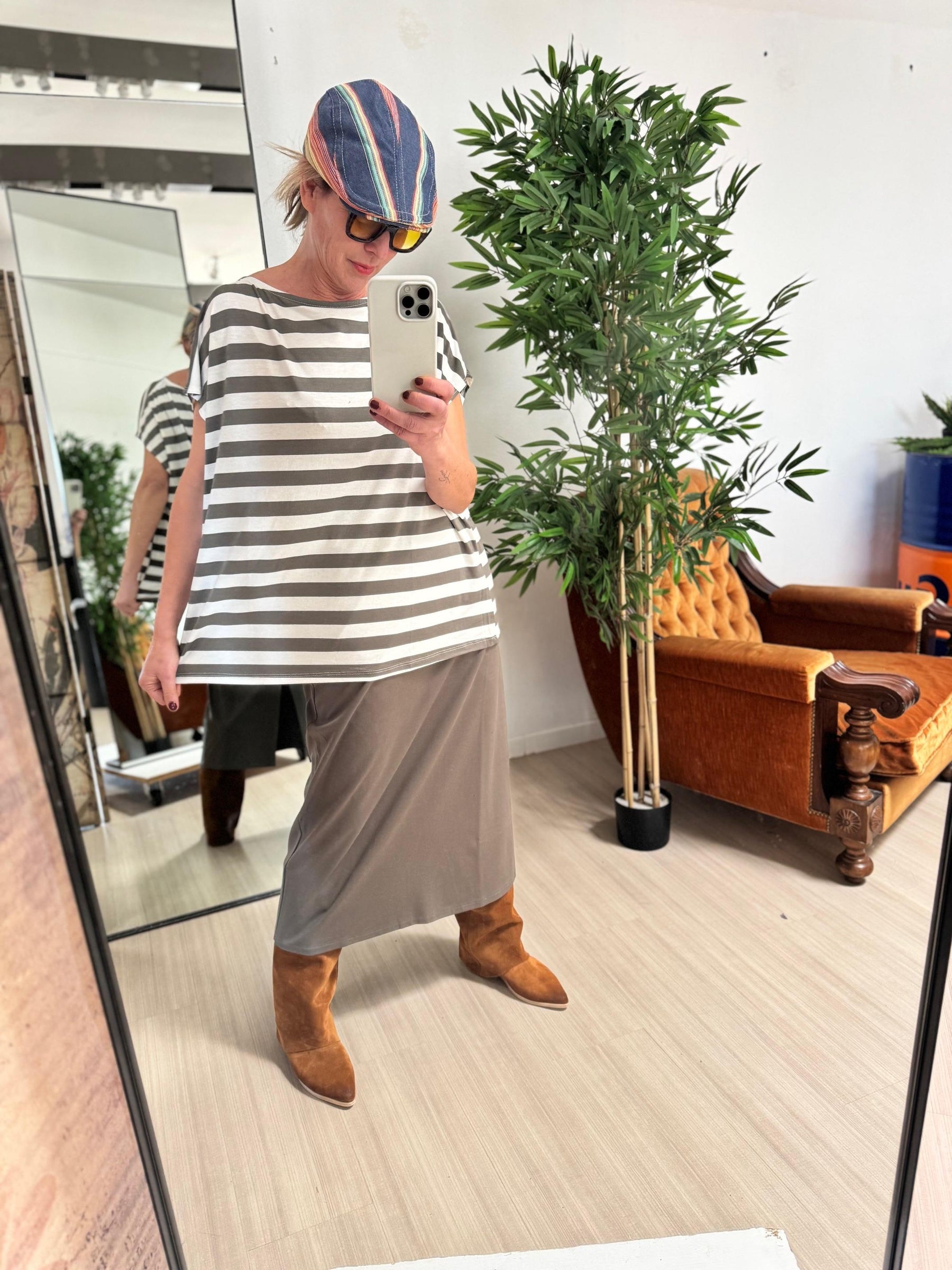 SUSY STAR - MAGLIA RIGA MILITARE ST11115/ RIGA MILITARE SUSY STAR 