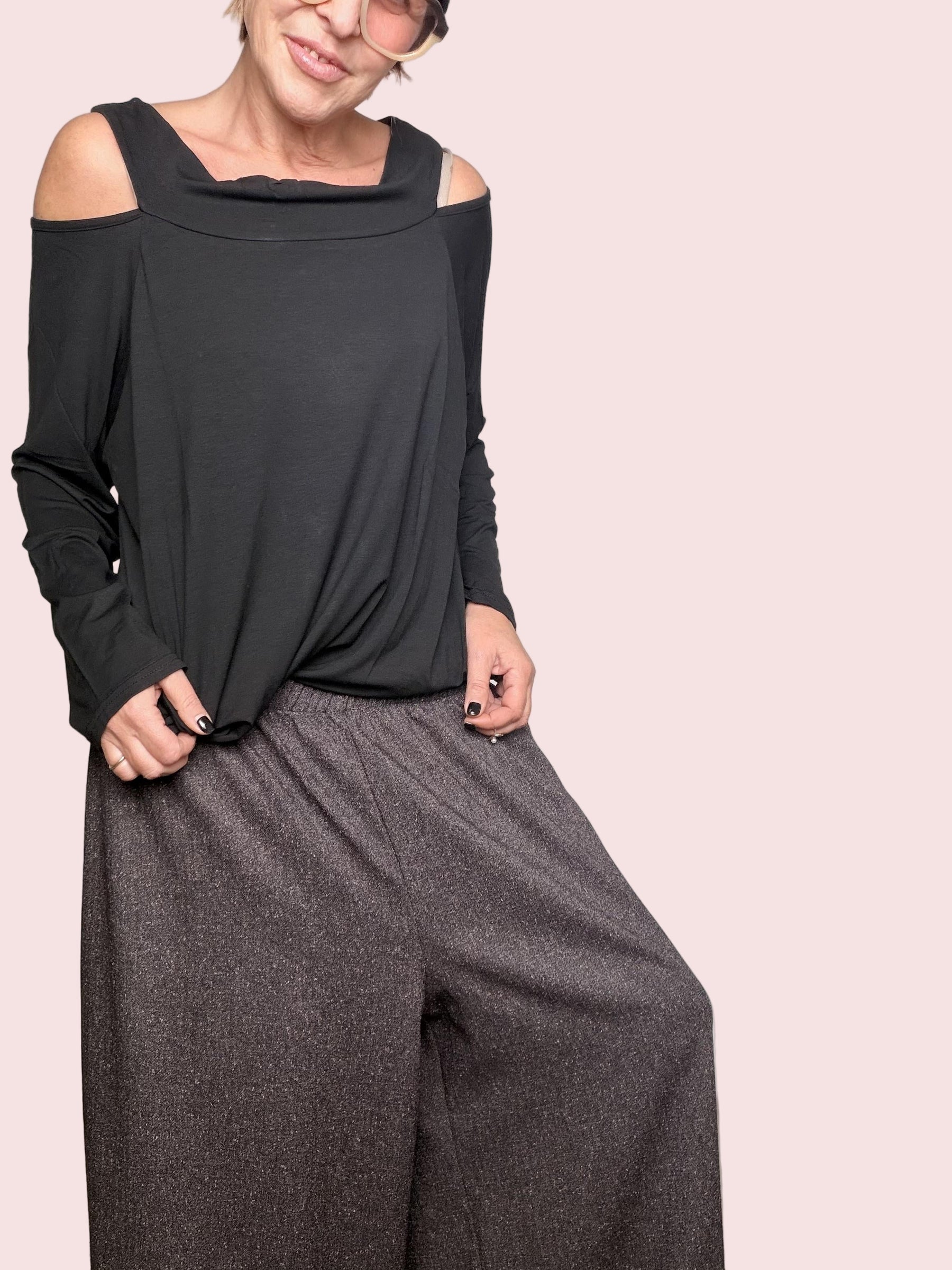 SUSY STAR - Pantalone Wide Soul S60898/ MORO SUSY STAR 