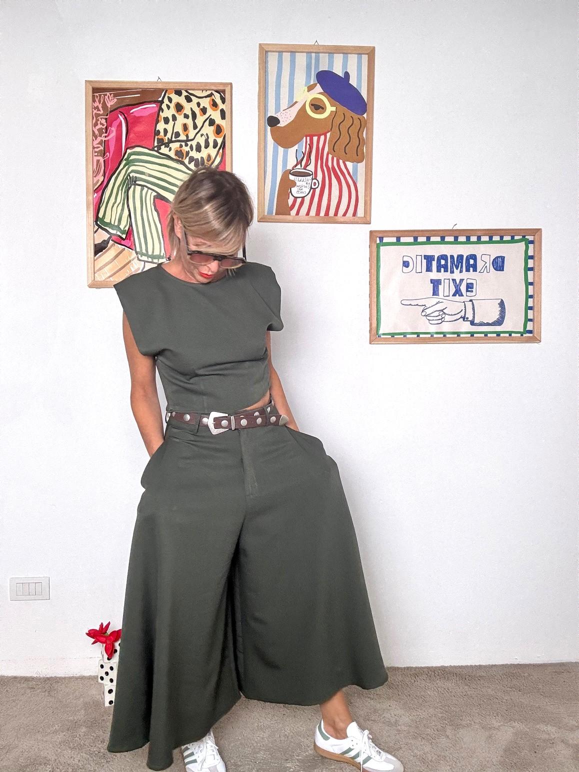 HAVE ONE - Pantagonna Soft Move verde PVS-P222/ VERDE HAVE ONE 