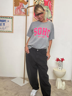 SUSY STAR - Jeans "Baggy Blackout" STYW010/ NERO SUSY STAR 