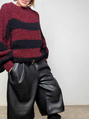 FEMALE - BERMUDA IN ECOPELLE  GRINTA MORBIDA E STILE URBANO 39058SYP/ NERO FEMALE 