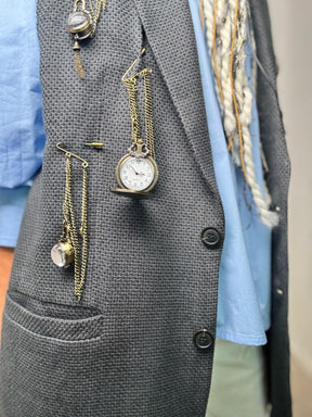 SOUVENIR - Gilet "IL PICCOLO PRINCIPE"  Stile retrò con un tocco dironia di lusso GRIGIA F38X0156/ GRIGIO SOUVENIR 