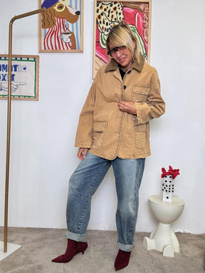 FEMALE - GIACCA BEIGE WORK STYLE  LA CLASSE SI FA UTILE CAMMELLO WM2546/ CAMMELLO FEMALE 