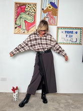 SOUVENIR - Camicia check con stampa Snoopy S38M1205/ PANNA SOUVENIR 