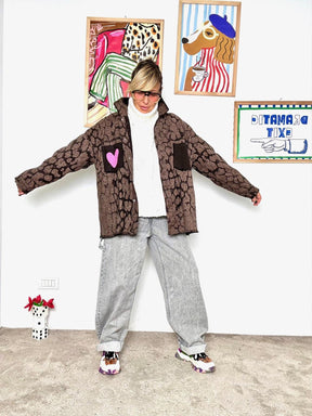 FEMALE - Camicia Giacca Rock & Love C23933/ ANIMALIER FEMALE 