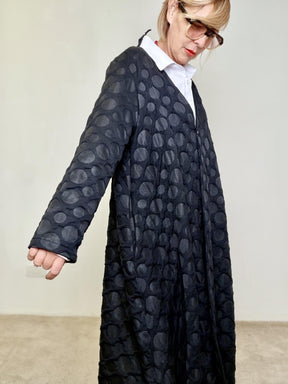 FEMALE - Cappotto leggero Bubble 9258/ NERO FEMALE 