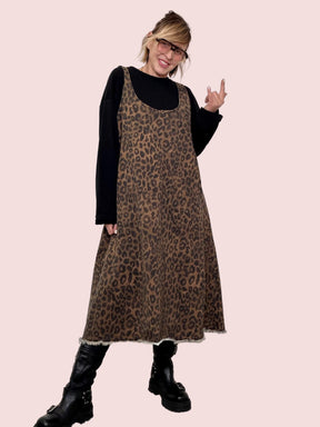 ABITO ANIMALIER CON FELPA BASIC ST3139/ MACULATO SUSY STAR 