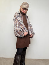 FEMALE - Camicia Giacca a Quadri Oversize NV180/ NERO FEMALE 