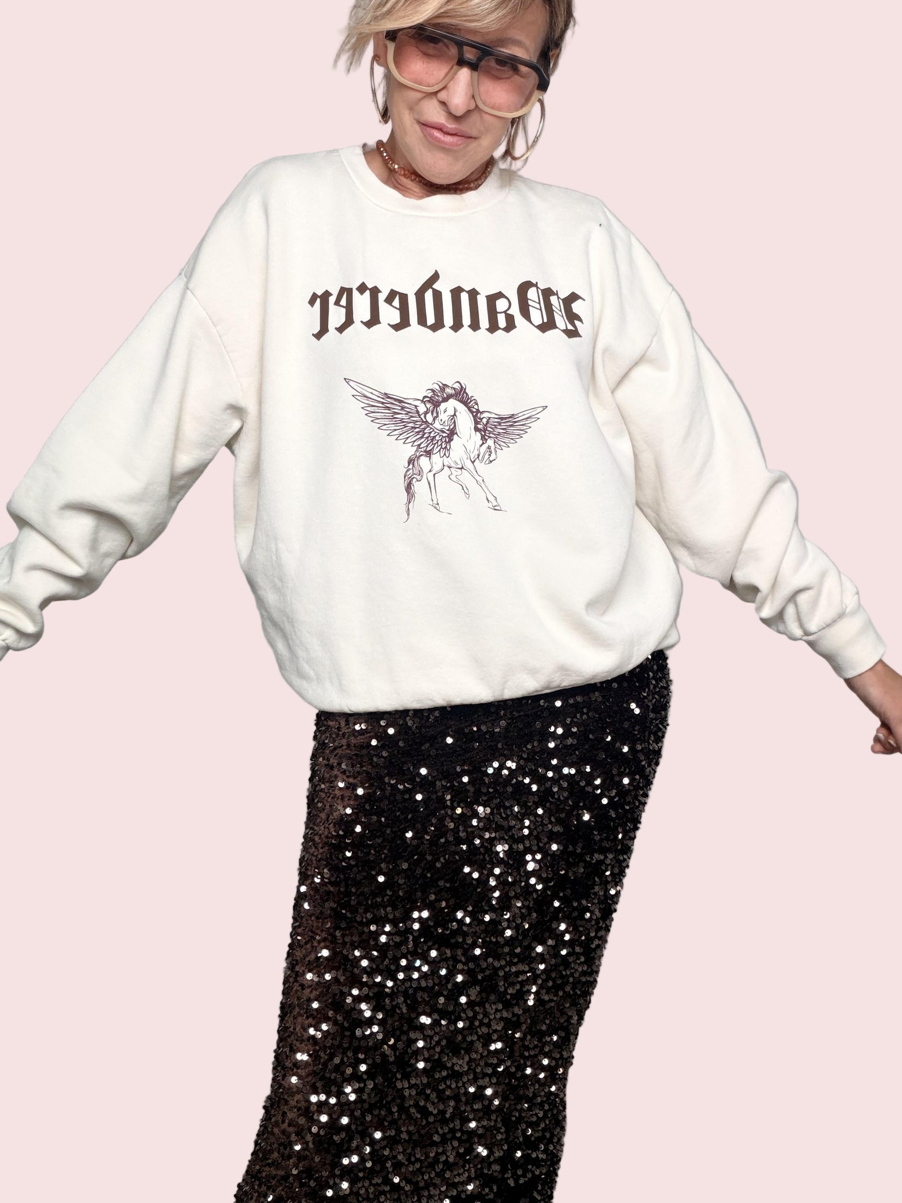 FEMALE - Felpa Rebel Angel N1860/ BURRO FEMALE 