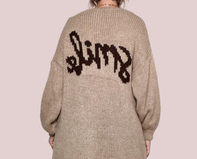 FEMALE - Cardigan Smile CAMMELLO 9584/ CAMEL FEMALE 