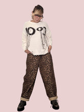 PHILIA LOFT -PANTALONE ANIMALIER IN VELLUTO R01L0967/ / ANIMALIER PHILIA LOFT 