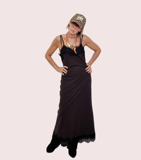 FEMALE - Abito Lace Mood A8825/ MORO FEMALE 