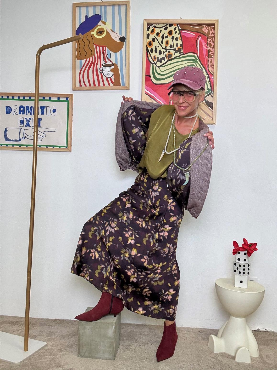 SUSY MIX - BOMBER JACQUARD BORDEAUX  SPORTY CHIC CON STILE RETRÒ GI5518CITY/ VINO SUSY MIX 