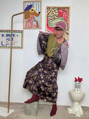 SUSY MIX - BOMBER JACQUARD BORDEAUX  SPORTY CHIC CON STILE RETRÒ GI5518CITY/ VINO SUSY MIX 