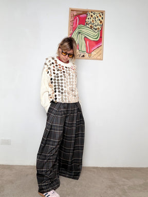 FEMALE - Pantalone London Swing 18761/ CHECK FEMALE 