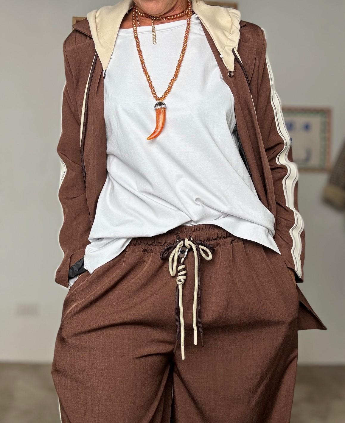 FEMALE - PANTALONE  CITY RELAX 18316/ MORO FEMALE 