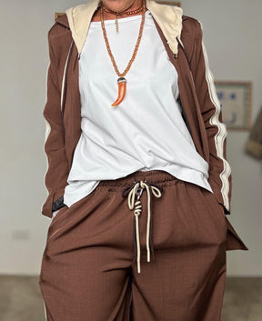 FEMALE - PANTALONE  CITY RELAX 18316/ MORO FEMALE 