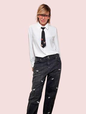 FEMALE - Camicia White Attitude 386091PK/ BIANCA FEMALE 