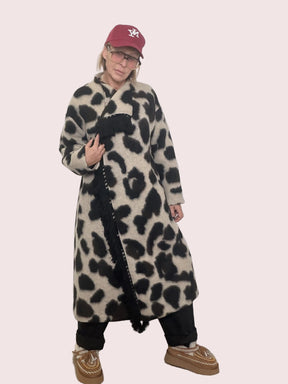 SUSY STAR - Cappotto Wild Fringe STSS3167/ MACULATO SUSY STAR 