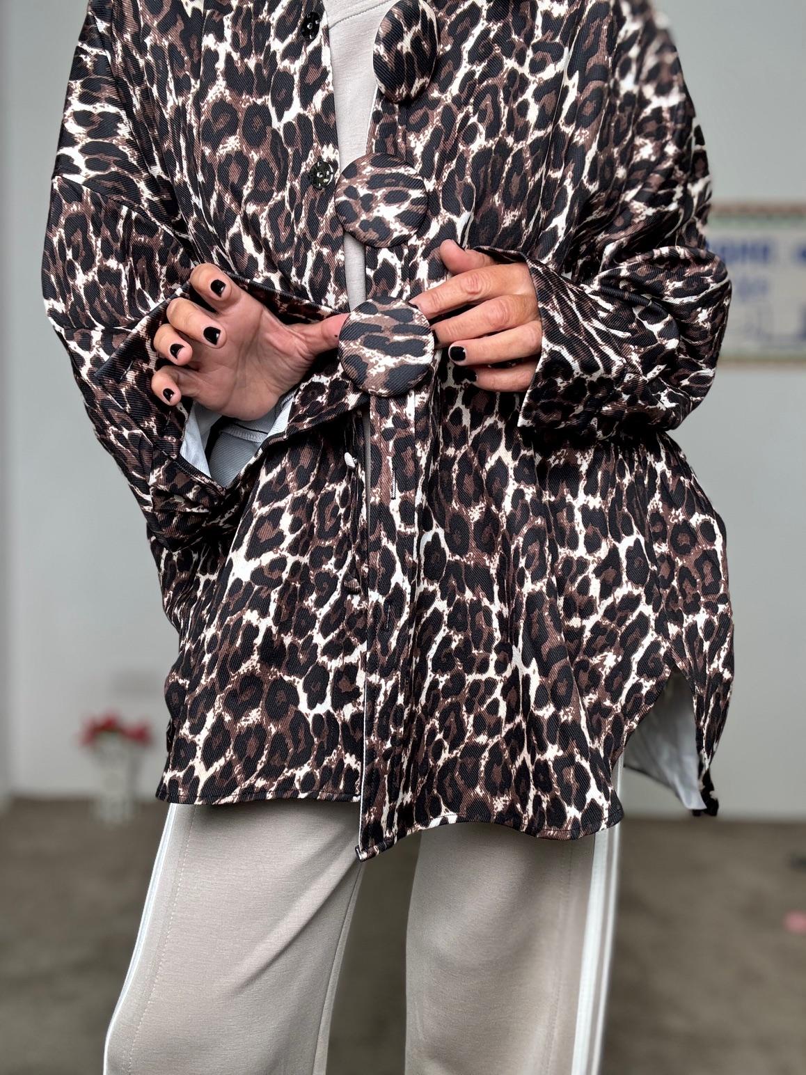 FEMALE - Camicia Giacca Animalier Urban Chic JH25028/ ANIMALIER FEMALE 